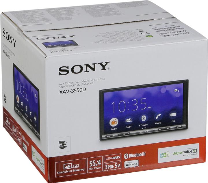 Actual product image Sony XAV-3550D (Android car)