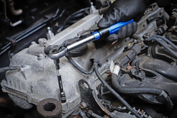 Actual product image BGS Torque spanner (1/4", 5 Nm, 25 Nm)