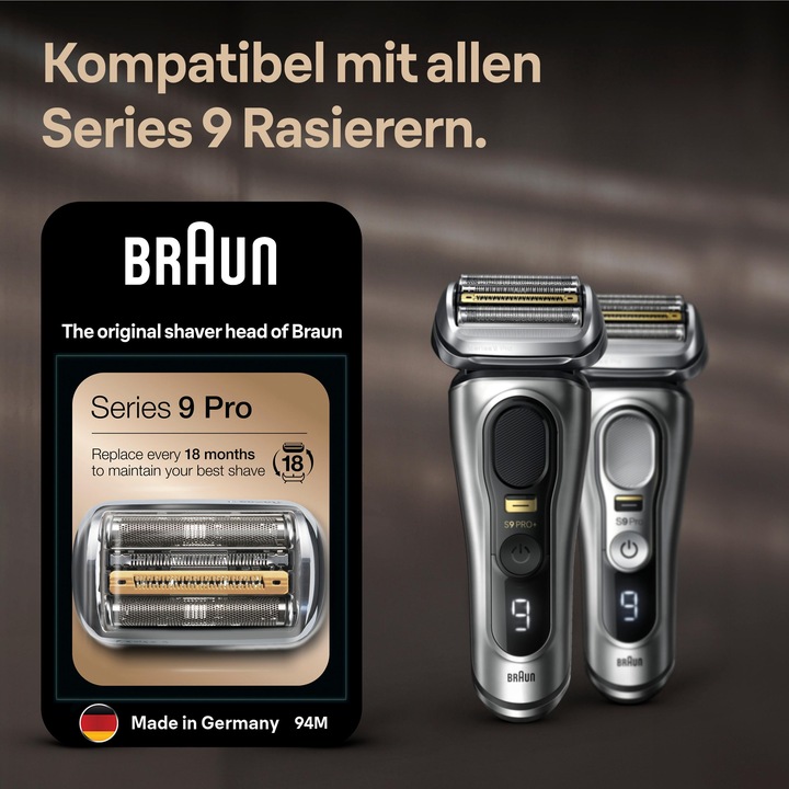 Actual product image Braun Electric shaver replacement shaving part 94M (1 x)