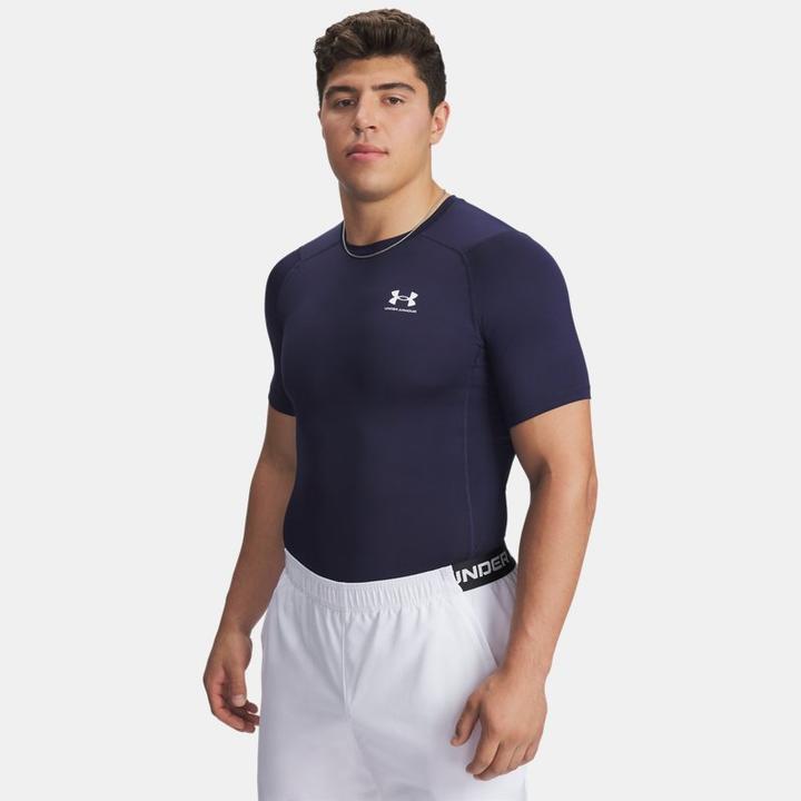 Produktbild Under Armour HeatGear Kurzarm Oberteil Navyblau,XL (XL)