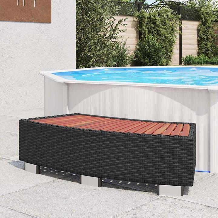 Actual product image vidaXL Spa Polyrattan