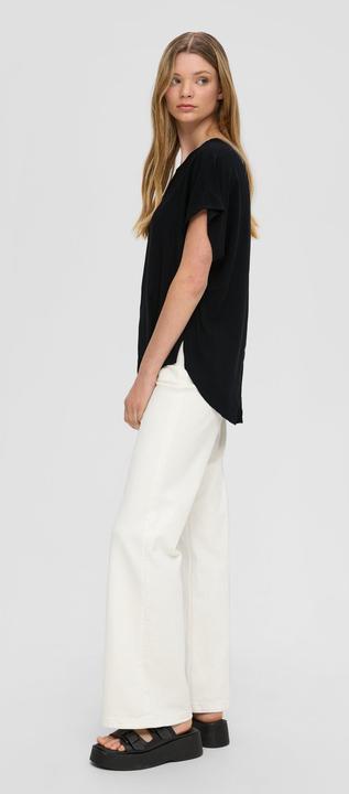 Actual product image S.Oliver Bluse Oversized Viskose-Bluse mit verlängertem Rückenteil (32)