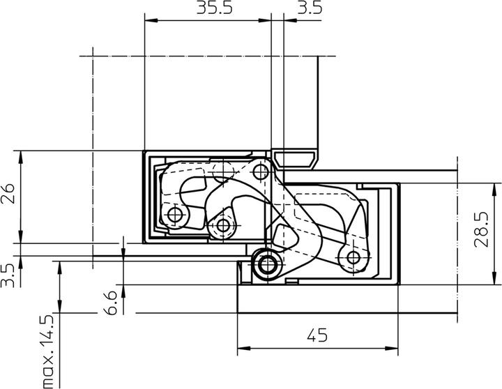 Actual product image Simonswerk Object tapes TECTUS TE 380 3D