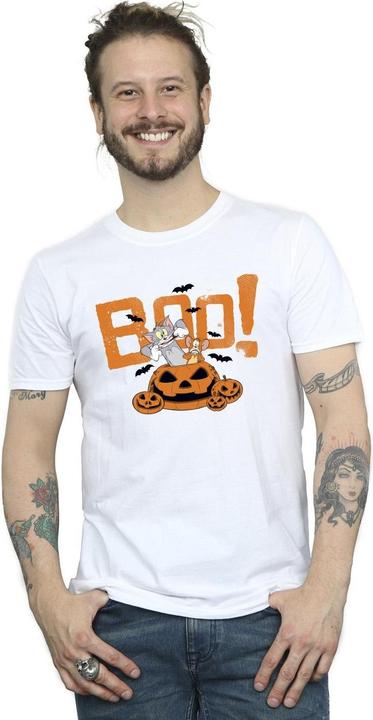 Image du produit Tom & Jerry - T-shirt HALLOWEEN BOO! - Homme (L)