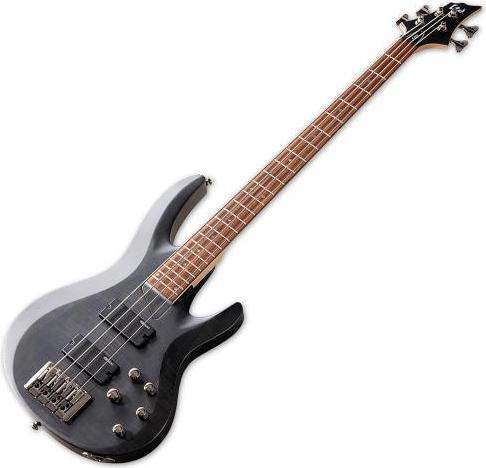 Produktbild ESP LTD B-204SM E-Bass Black Satin (E-Gitarre, Eschenholz, Spaltet-Maple)