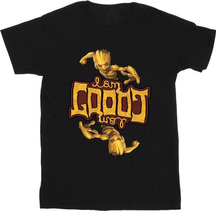 Immagine prodotto Guardians Of The Galaxy Groot Inverted Grain Maglietta Uomo (L)