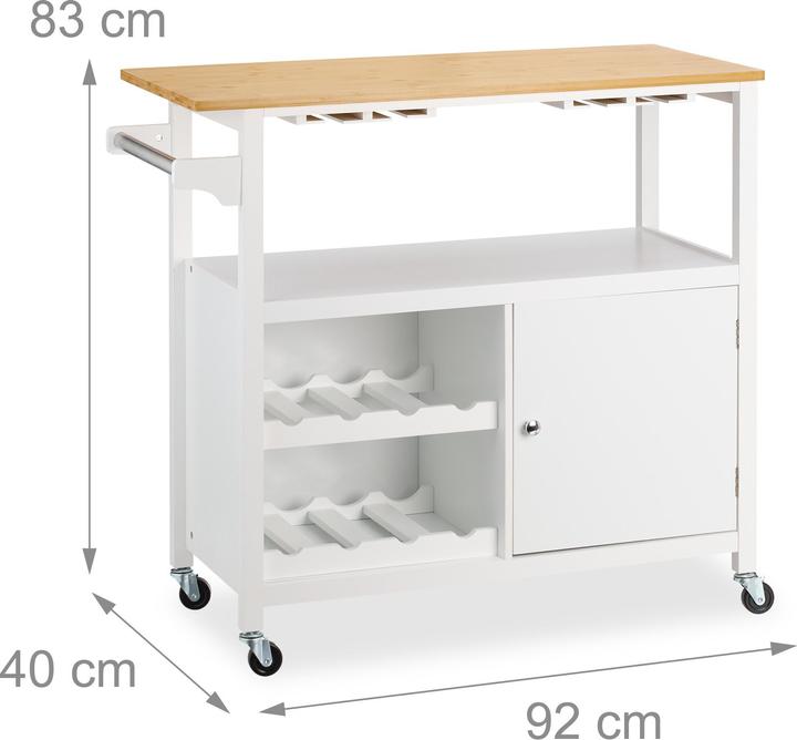 Immagine prodotto Relaxdays Carrello cucina