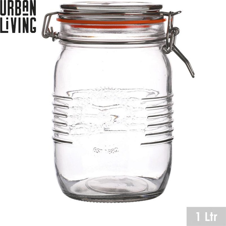 Produktbild Urban Living Einmachglas 1L mit Clipverschluss (1 l)
