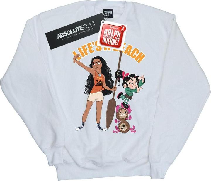 Immagine prodotto Disney Wreck It Ralph Moana And Vanellope Felpa Uomo (3XL)