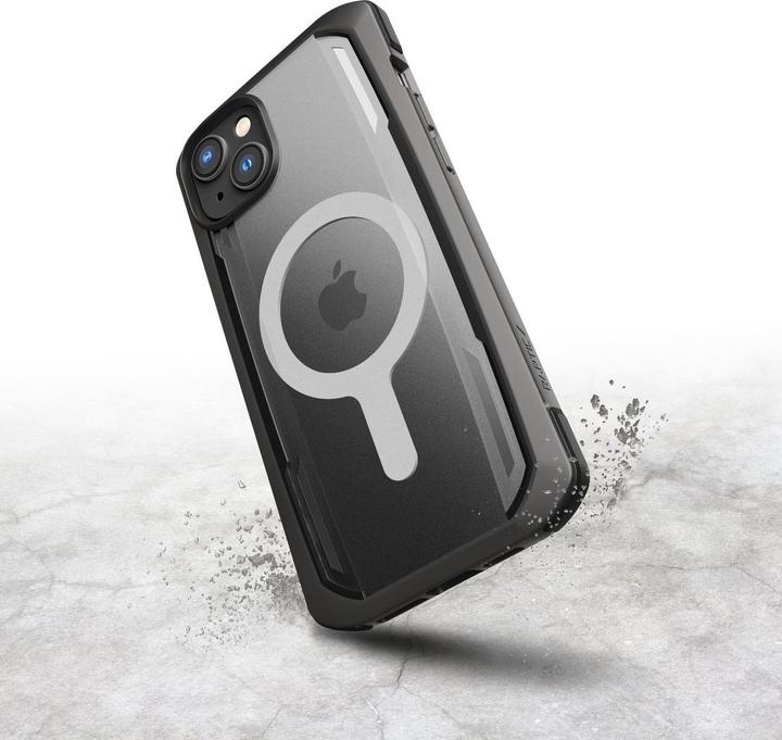 Produktbild X-Doria Raptic iPhone 14 Pro Hülle mit gepanzerter schwarzer MagSafe-Hülle (Apple iPhone 14 Pro)