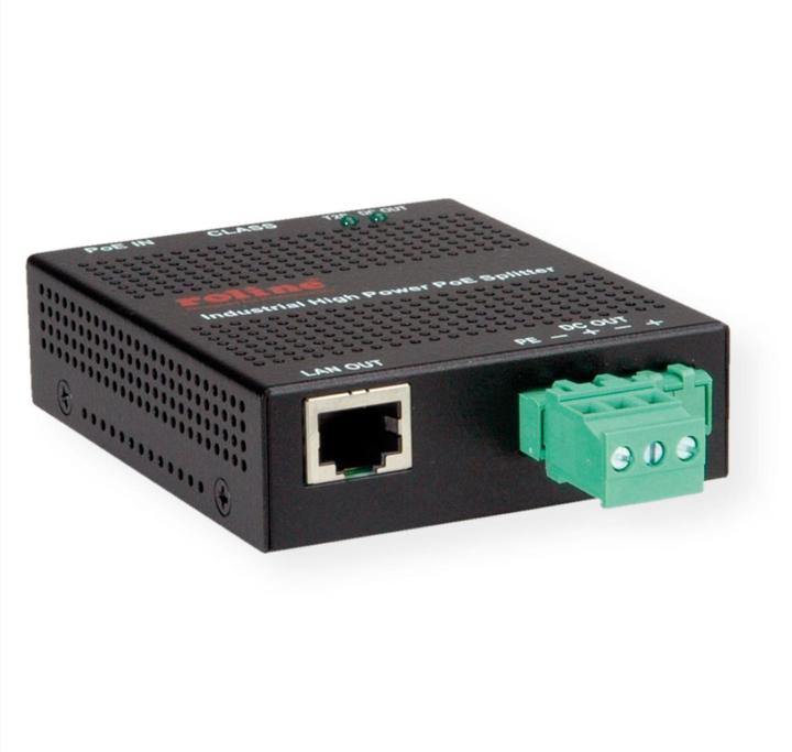Produktbild Roline High Power PoE Splitter, 30W (PoE Splitter)