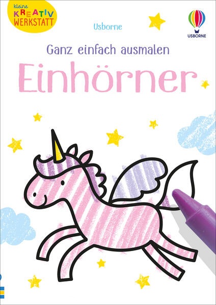 Small creative workshop - Very simple colouring: Unicorns