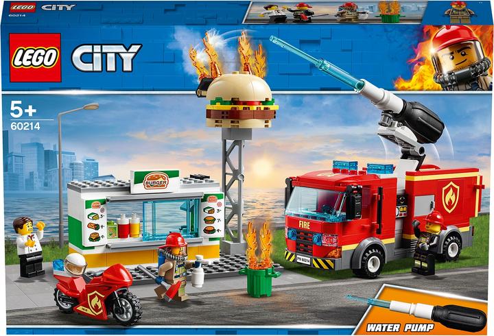 Produktbild LEGO Feuerwehreinsatz im Burger-Restaurant (60214, LEGO City)