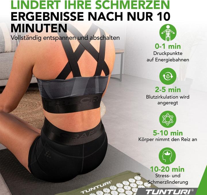 Produktbild Tunturi Akupressur Matte und Kissen