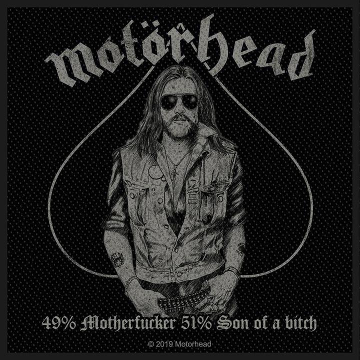 Image du produit Motorhead 49% Motherfucker Standard Patch (10 x 10 cm)