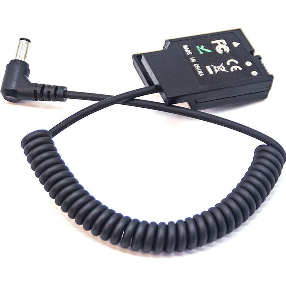 Caruba Batteria fittizia Nikon EN EL14 a decodifica completa (cavo a molla) (Batteria della fotocamera), Alimentatore fotocamera