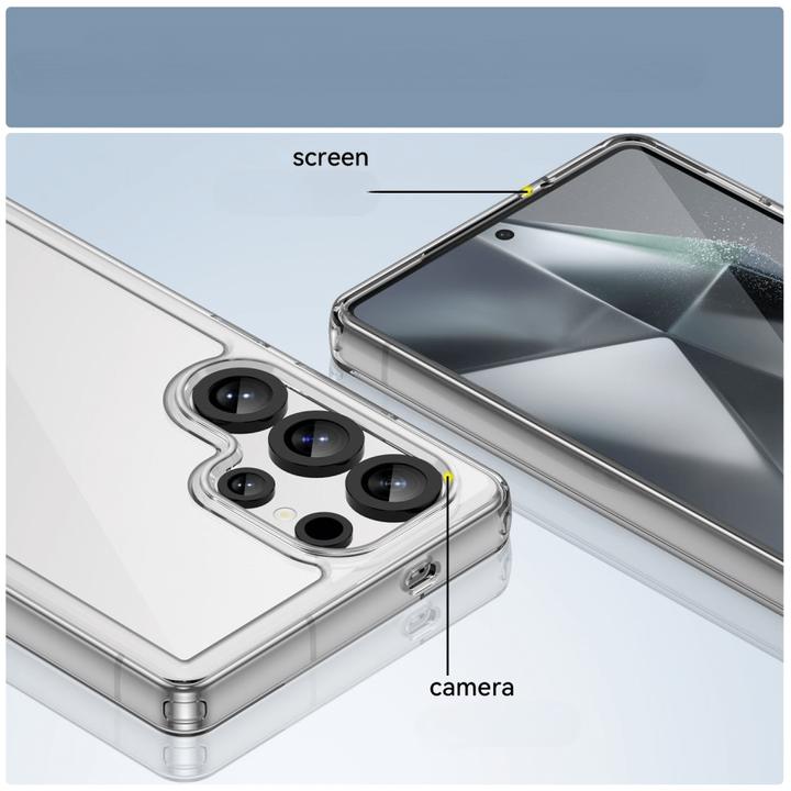 Actual product image Cover-Discount Galaxy S25 Ultra - Schützende Acryl-Handyhülle mit erhöhtem Rand (Samsung Galaxy S25 Ultra)