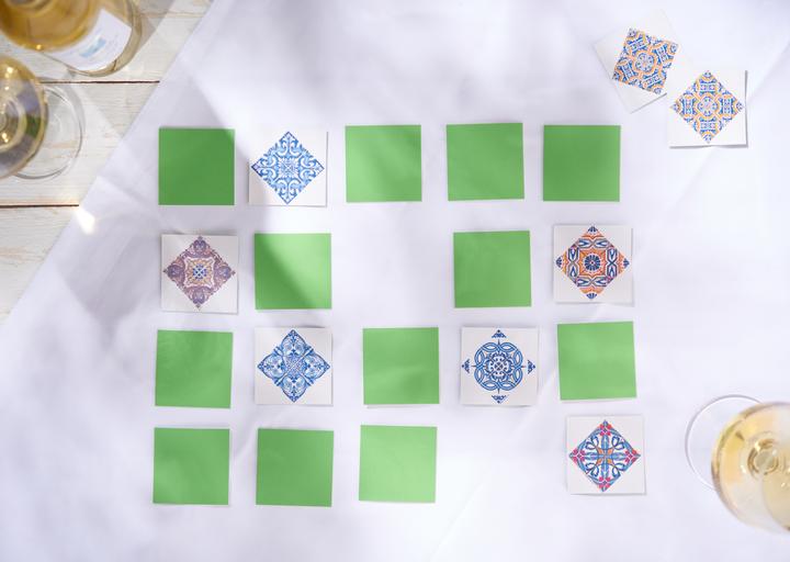 Immagine prodotto VBS Cartoncini per la posa in bianco XXL, 6 x 6 cm, 60 pezzi