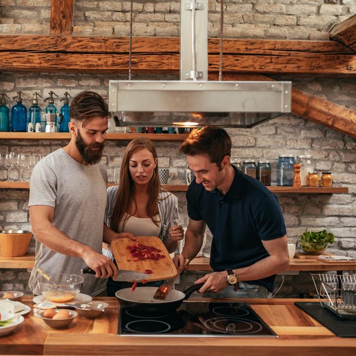 Actual product image Relaxdays Wok pan (30 cm, Wok, Cast aluminium)