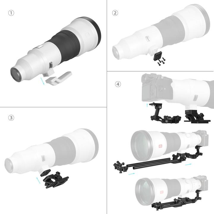Actual product image SmallRig 4722 Wildlife Photography Kit (Touch & Go Plate S) (Cage)