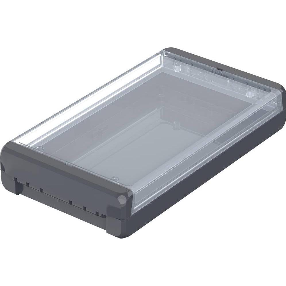 Bopla B 221304 PC-V0-G-7024 Contenitore Bocube 96025244 Contenitore universale 231 x 125 x 40 (Case), Accessori di elettronica + Alloggiamento, Grigio