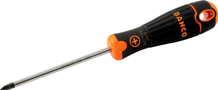 Actual product image Irimo BahcoFIT Phillips screwdriver with 2-component handle, PH2 × 300 mm (Cross recess)