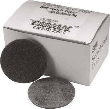 Actual product image 3M Abrasive fleece disc Scotch Brite SC-DH (A Very Fine)