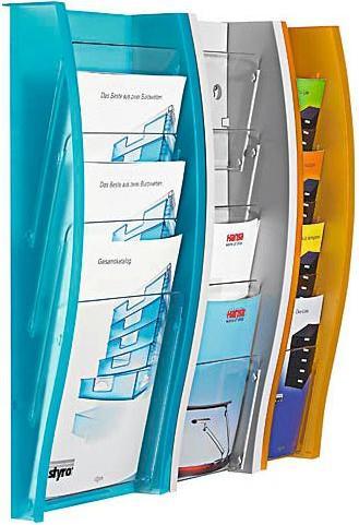 Immagine prodotto Styro Portadepliant da parete Styrodisplay, 4 scomparti (A4)