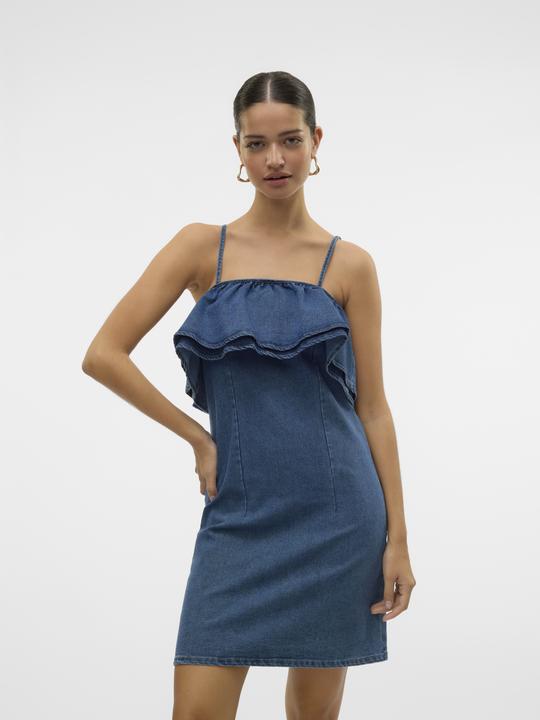 Actual product image Vero Moda VMANNY Kurzes Kleid Jeanskleid (XL)