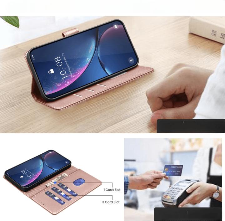 Actual product image Binfen Color Galaxy S25+ / S24+ Plus - BINFEN Leder Etui Hülle mit RFID Blocker (Samsung Galaxy S24+, Samsung Galaxy S25+)