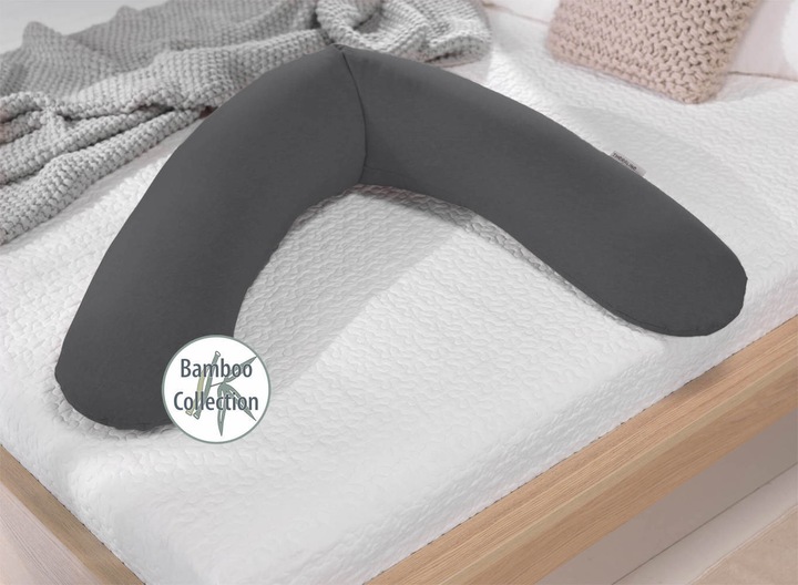 Produktbild Theraline Stillkissen "Das Original" mit Polyester Hohlfaser Füllung inkl. Bezug 190 cm (190 cm)
