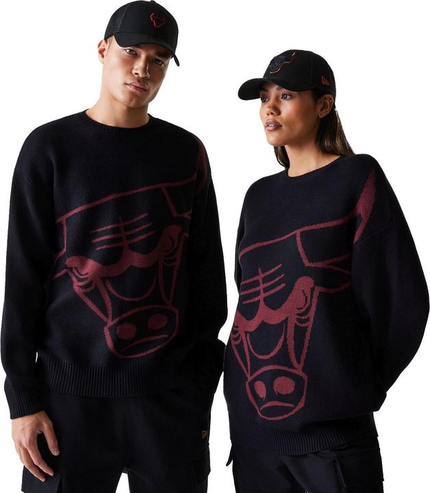 Immagine prodotto New Era Knit Sweater Pullover - Chicago Bulls - S (S)
