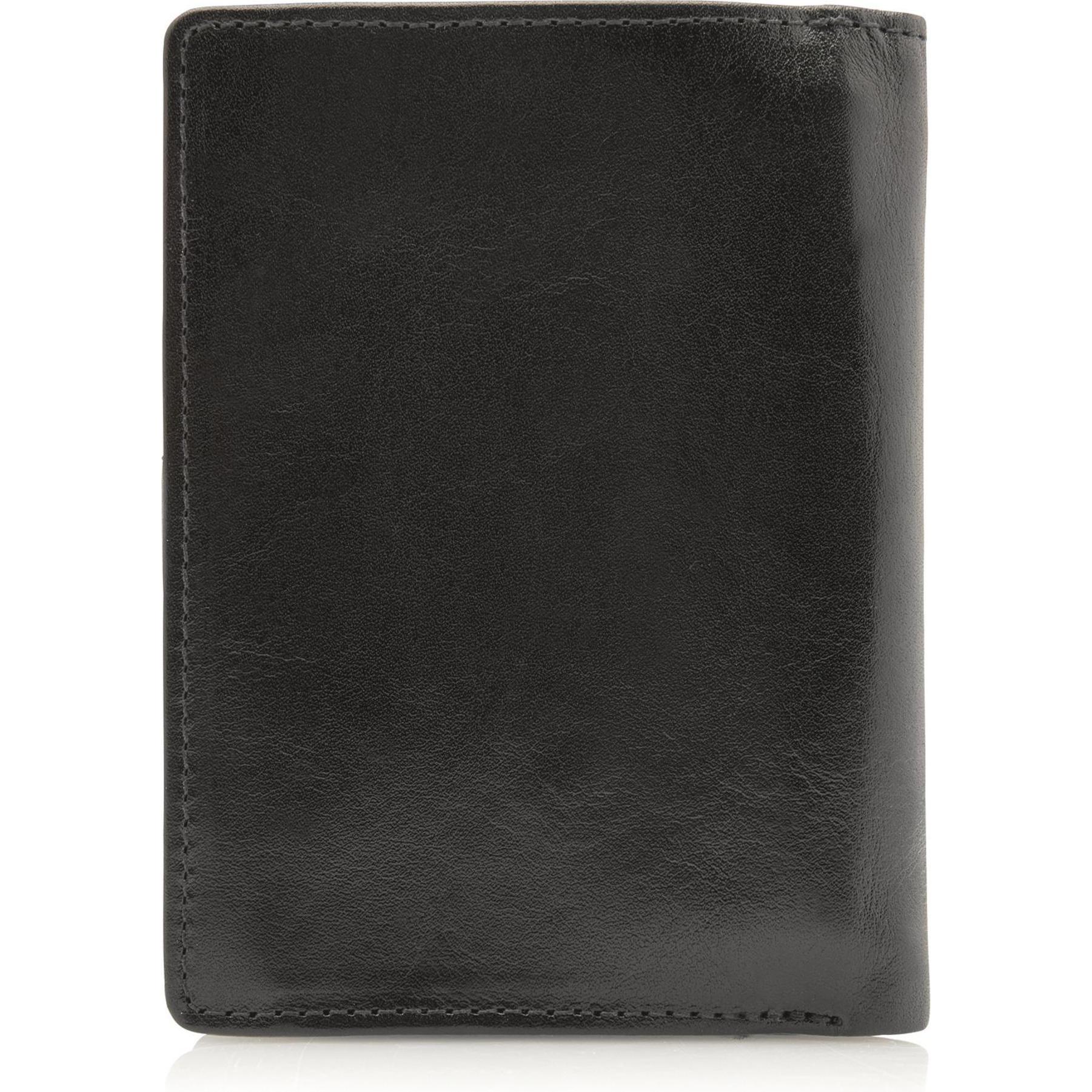Thumbnail - Castelijn & Beerens, Damen, Portemonnaie, Gaucho Geldbörse RFID Leder 9,5 cm, Schwarz