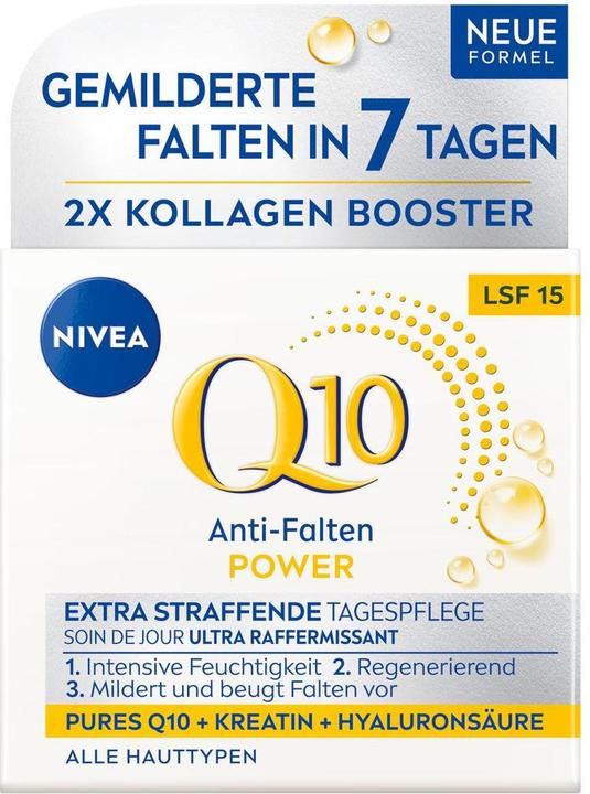 Image du produit NIVEA Q10 Power Anti-Falten Straffende Tagescreme (50 ml, Crème de jour, SPF 15)