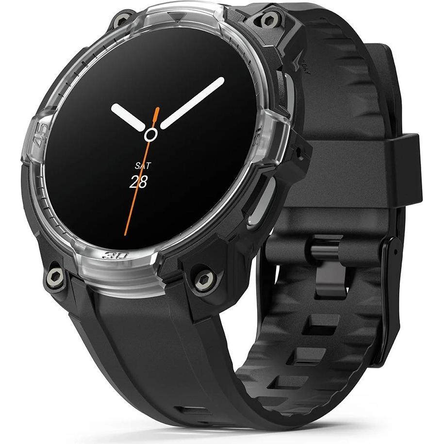 Ringke - Rugged Gear - Samsung Galaxy Watch8 44mm - Black, Accessori per smartwatch, Nero