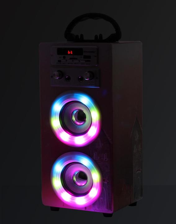 Actual product image Dynasonic Tragbare Karaoke-Maschine mit 2 Mikrofonen