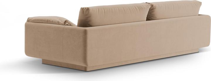 Actual product image Micadoni Velvet Sofa, "Torino", 4 Seats, 250x103x83 Made in Europe (4-seater)
