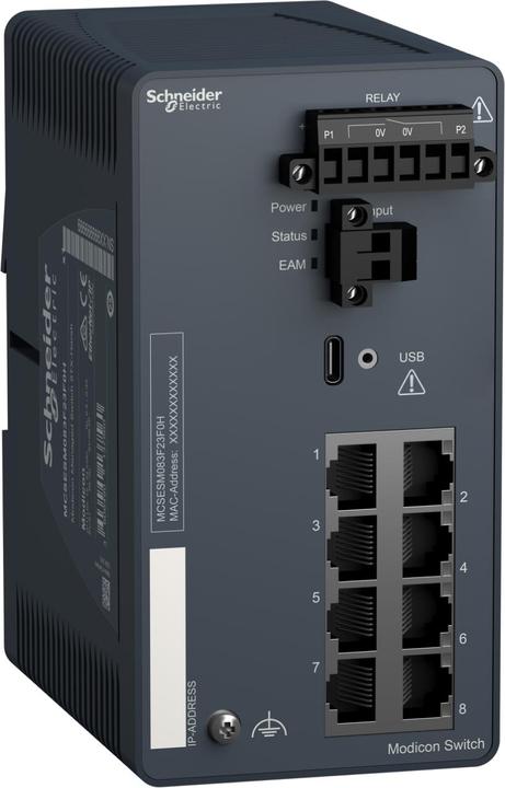 Produktbild Schneider Electric MCSESM083F23F0H (8 Ports)