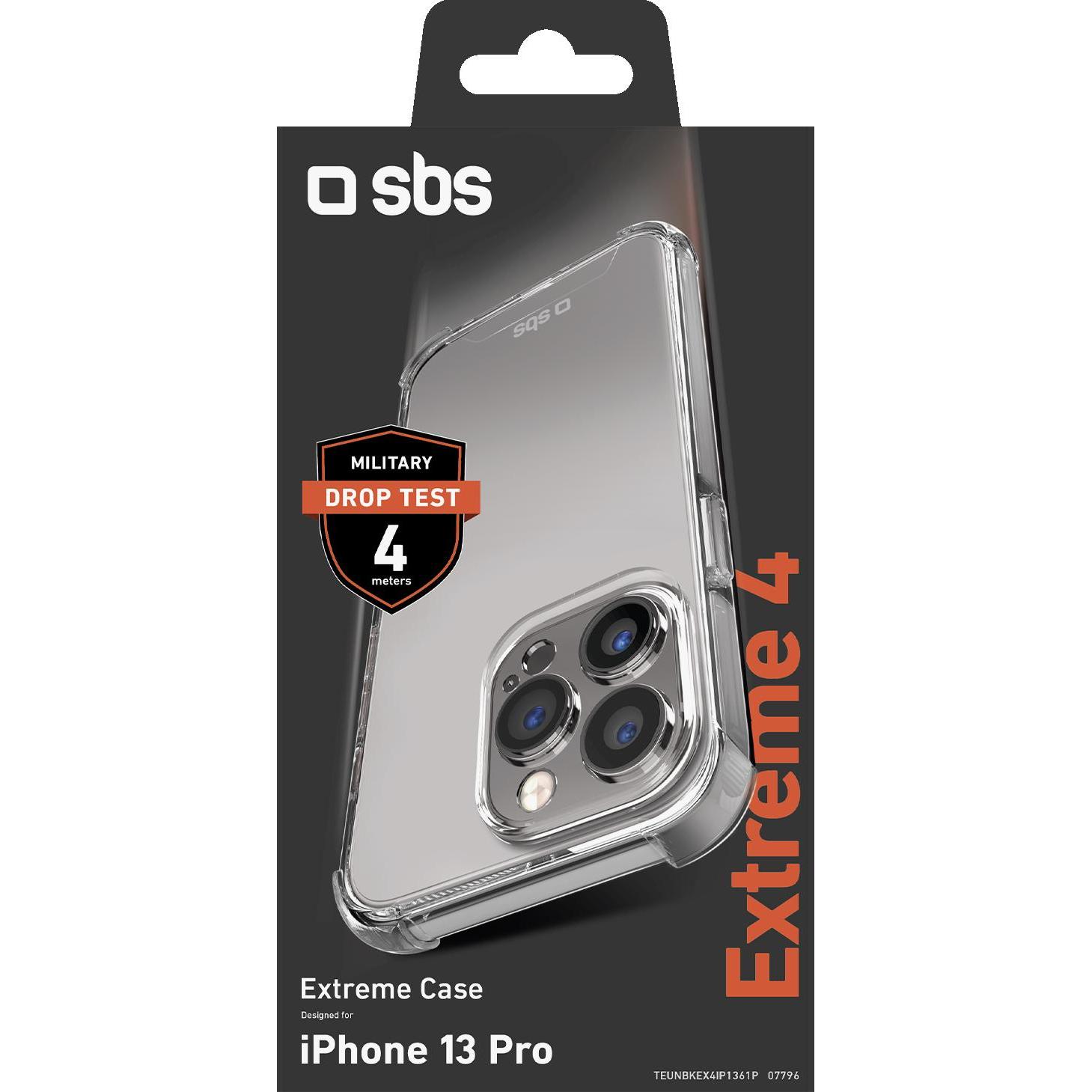 Thumbnail - SBS Extreme X4 (Apple iPhone 13 Pro), Smartphone Hülle, Transparent