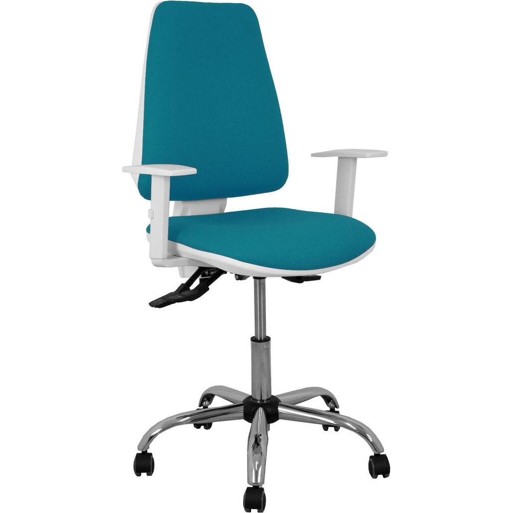 Piqueras y Crespo, Bürostuhl, Bürostuhl Elche P&C 9B5CRRP Türkisgrün