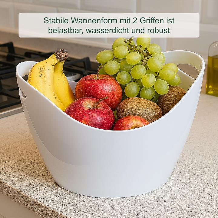 Actual product image Relaxdays Sektkühler 8l in Weiss