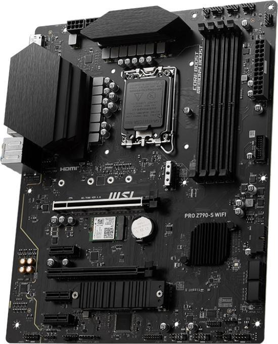 Image du produit MSI PRO Z790-S Wifi (Z790,S1700,ATX,DDR5) (LGA 1700, Intel Z790, ATX)