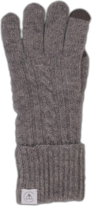 Actual product image Cash-Mere Kaschmir Handschuhe mit Zopfmuster (XL)