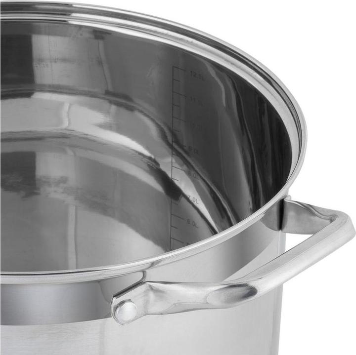Actual product image Resto CASSEROLE D28CM 13L/92008 (Pot, Stainless steel, 22 x 28 cm)