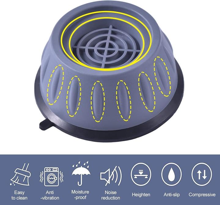 Image du produit Swissdetector Support universel anti-vibration pour Machine a laver