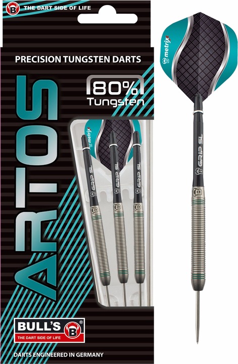 Image du produit Bull's Artos AR1 Stone Dart, Menthe 80% Tungstène (22 g)