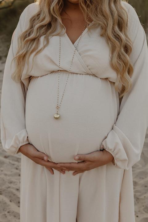 Immagine prodotto Proud MaMa Collana Bola / gravidanza Fine, oro/bianco (Argento)