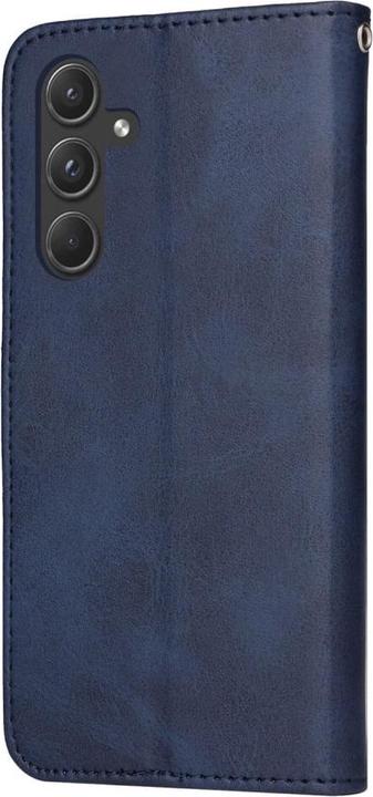 Produktbild Cover-Discount Galaxy A55 - Premium Handyhülle Etui blau (Samsung Galaxy A55)