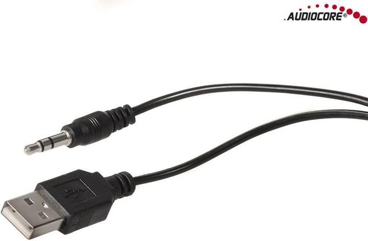 Actual product image Audiocore AC860 loudspeaker 2-way Black Wired