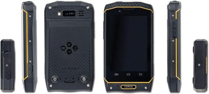 Cyrus CS 19 - Entry (4 GB, Black, 3.50", Hybrid Dual SIM, 3G)